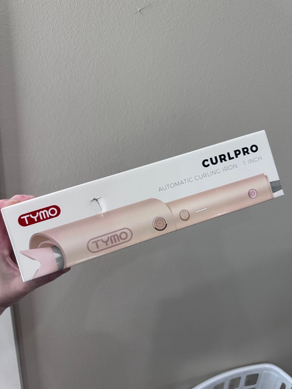 Tymo CurlPro Automatic 1" Curling Iron - Blush Pink